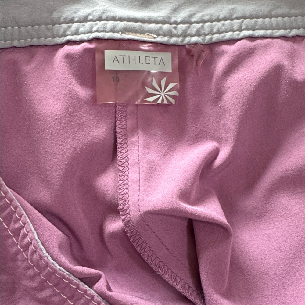 Athleta Whatever Soft Lavender Flared Athletic Hi… - image 7